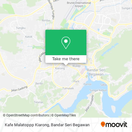 Kafe Malatoppp Kiarong map