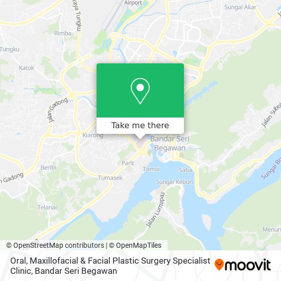 Oral, Maxillofacial & Facial Plastic Surgery Specialist Clinic map