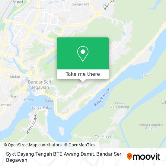 Peta Sykt Dayang Tengah BTE Awang Damit