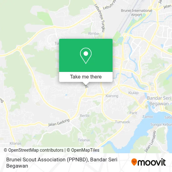 Brunei Scout Association (PPNBD) map
