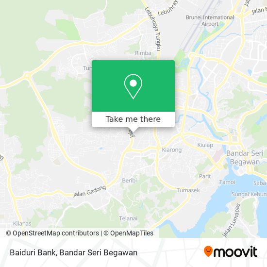 Baiduri Bank map