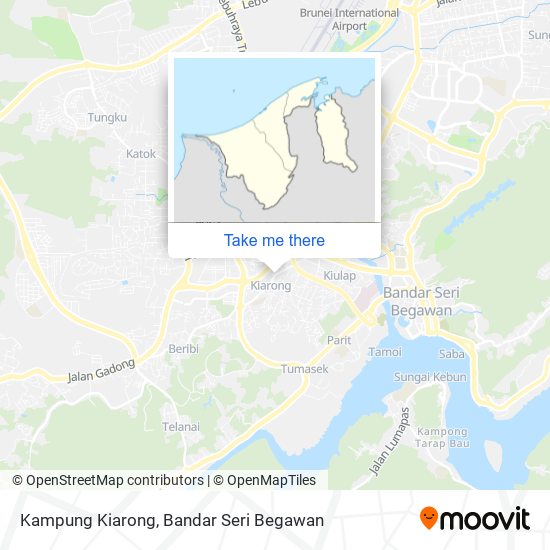 Kampung Kiarong map