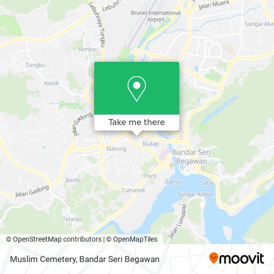 Muslim Cemetery map