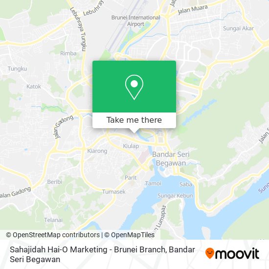 Sahajidah Hai-O Marketing - Brunei Branch map