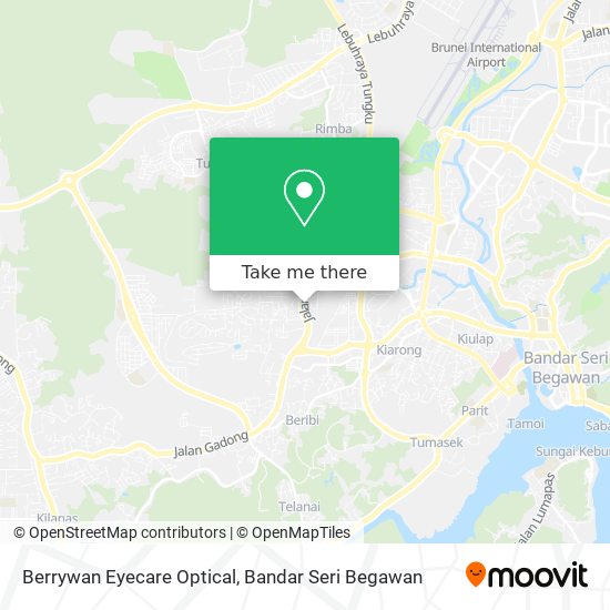 Berrywan Eyecare Optical map
