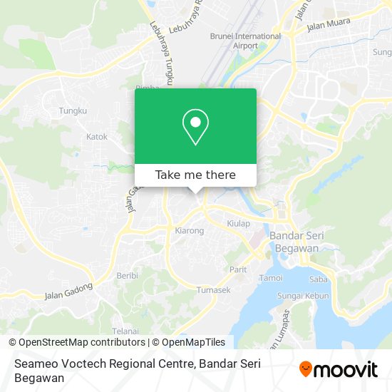 Seameo Voctech Regional Centre map
