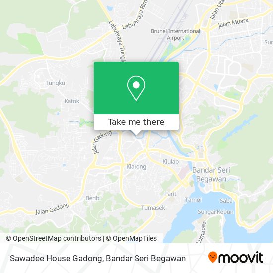 Sawadee House Gadong map