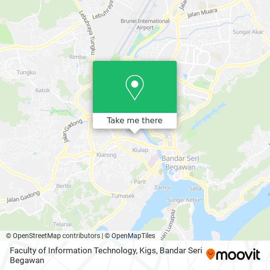 Faculty of Information Technology, Kigs map