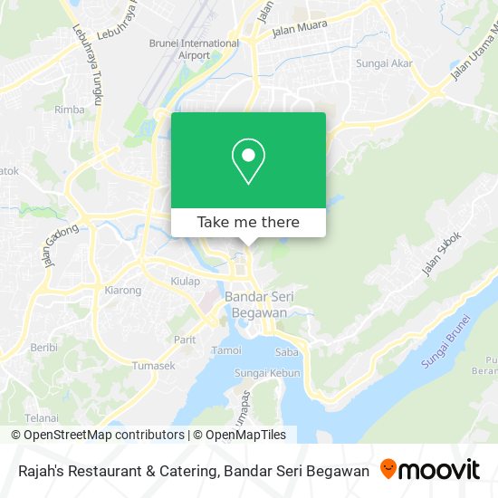 Rajah's Restaurant & Catering map