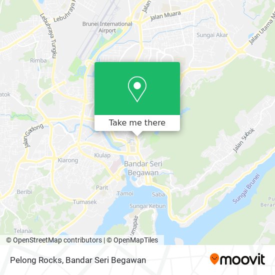 Pelong Rocks map