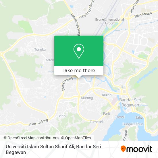 Universiti Islam Sultan Sharif Ali map