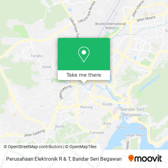 Perusahaan Elektronik R & T map
