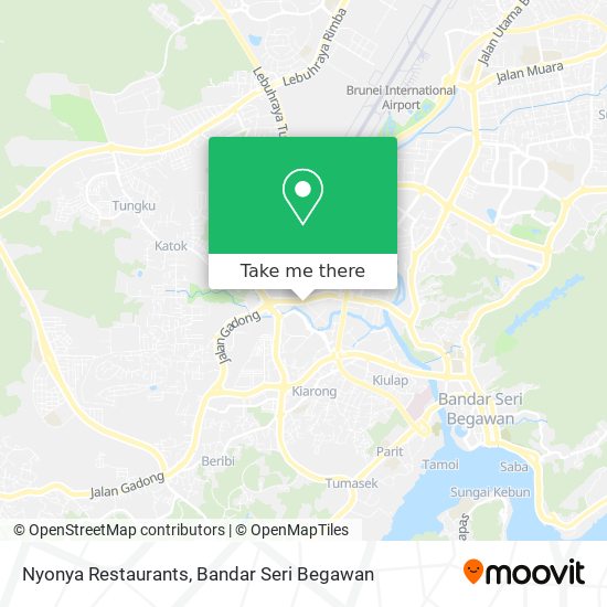 Nyonya Restaurants map