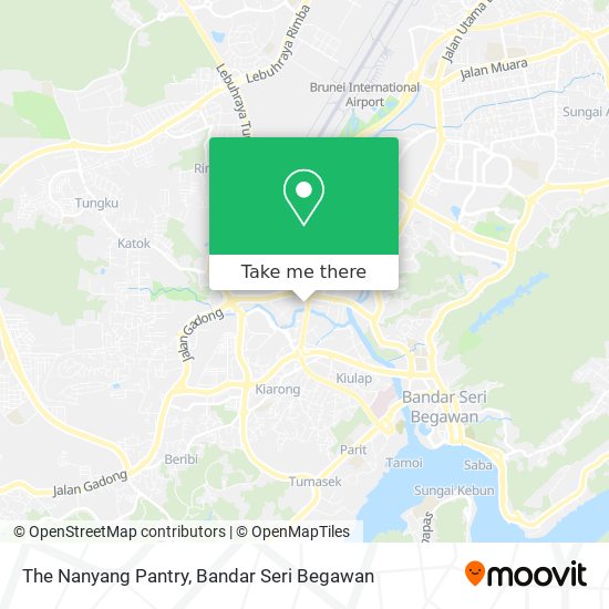 The Nanyang Pantry map