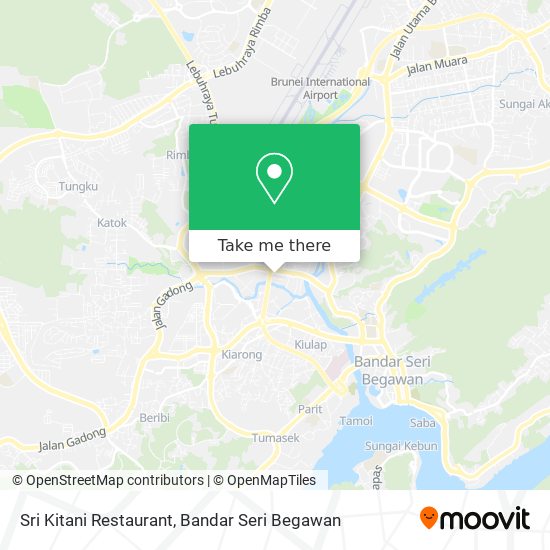Sri Kitani Restaurant map