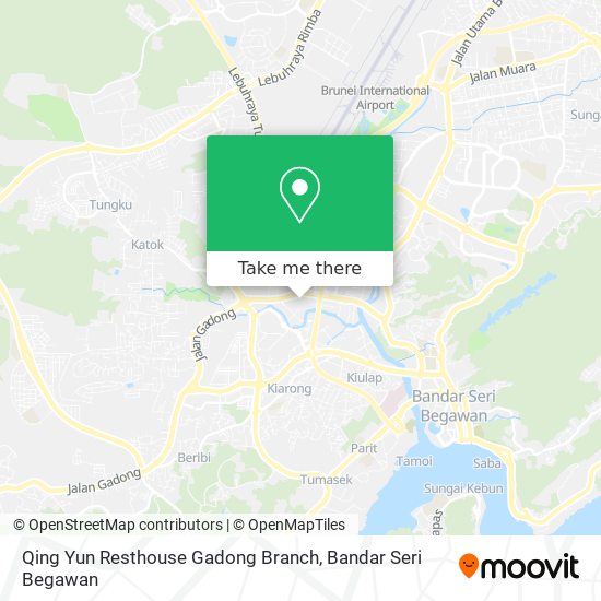 Qing Yun Resthouse Gadong Branch map