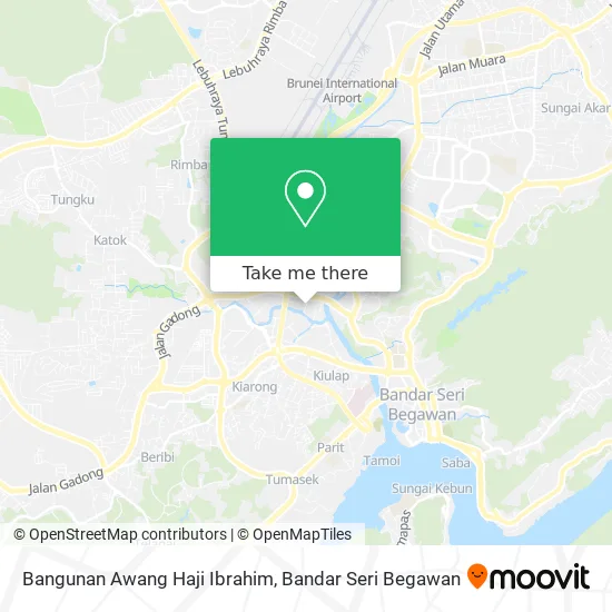 Bangunan Awang Haji Ibrahim map