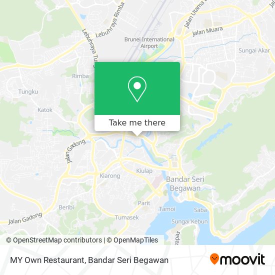 MY Own Restaurant map