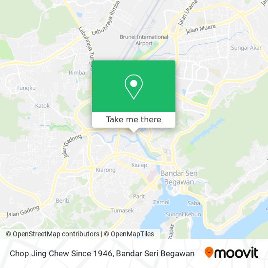 Chop Jing Chew Since 1946 map