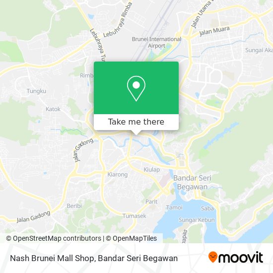 Nash Brunei Mall Shop map