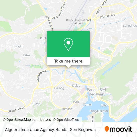 Algebra Insurance Agency map