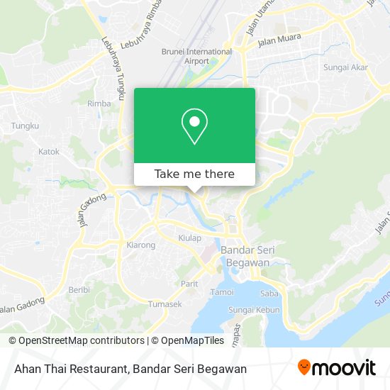 Ahan Thai Restaurant map