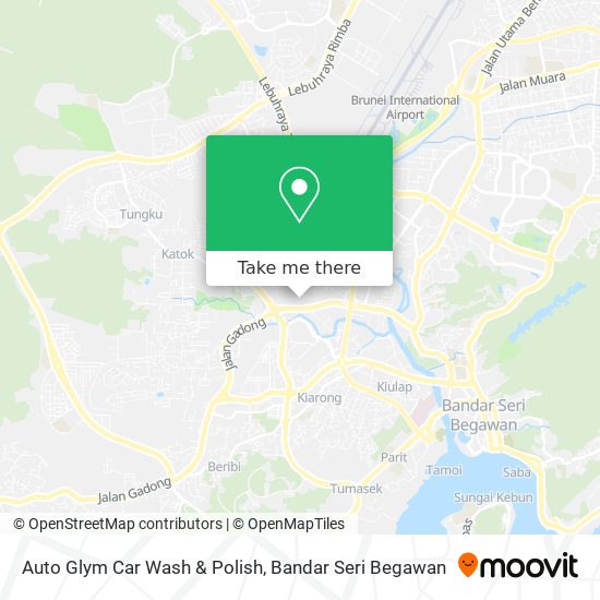 Auto Glym Car Wash & Polish map