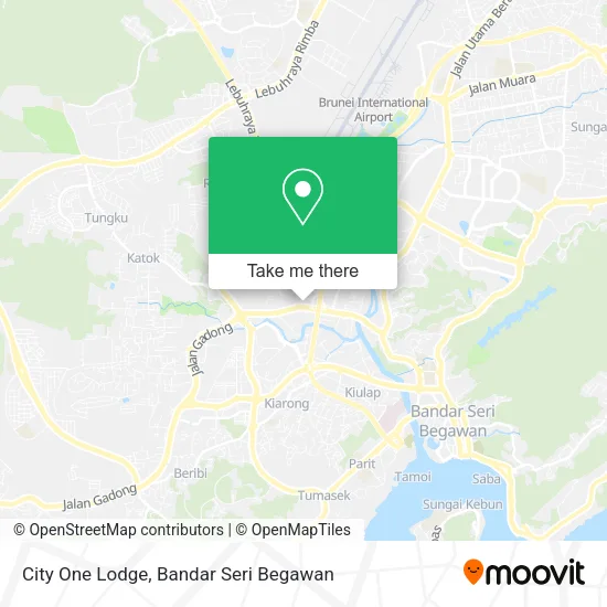 City One Lodge map