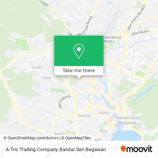 A-Tric Trading Company map