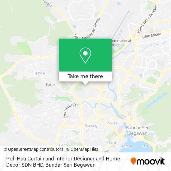 Poh Hua Curtain and Interior Designer and Home Decor SDN BHD map