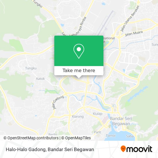 Peta Halo-Halo Gadong