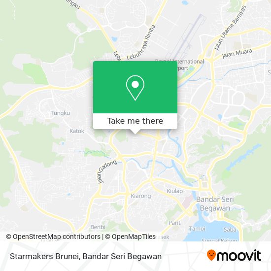 Starmakers Brunei map
