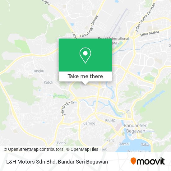 Peta L&H Motors Sdn Bhd