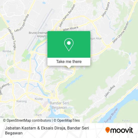 Jabatan Kastam & Eksais Diraja map