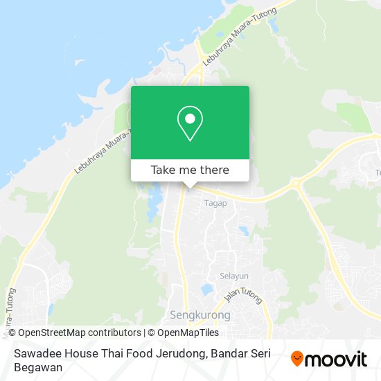 Sawadee House Thai Food Jerudong map