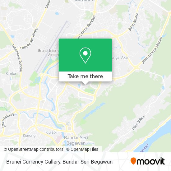 Brunei Currency Gallery map