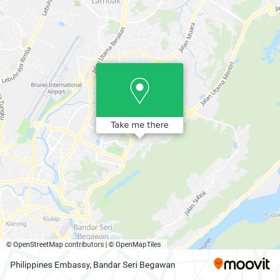 Philippines Embassy map