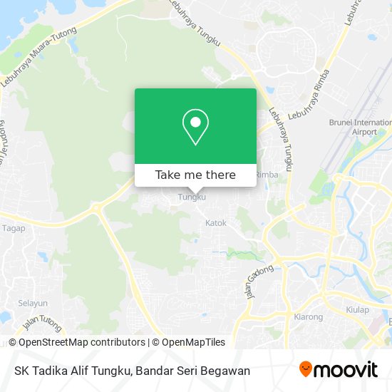 SK Tadika Alif Tungku map