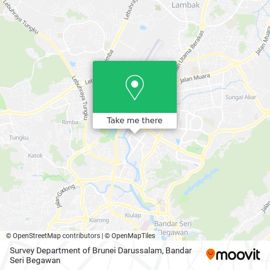 Survey Department of Brunei Darussalam map