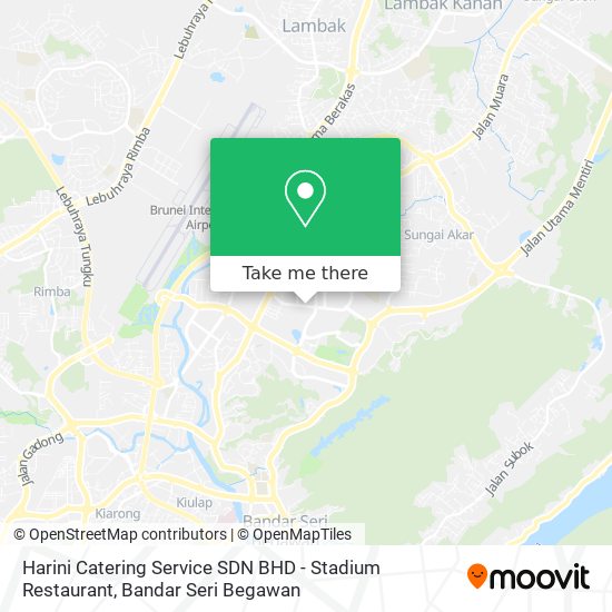 Harini Catering Service SDN BHD - Stadium Restaurant map