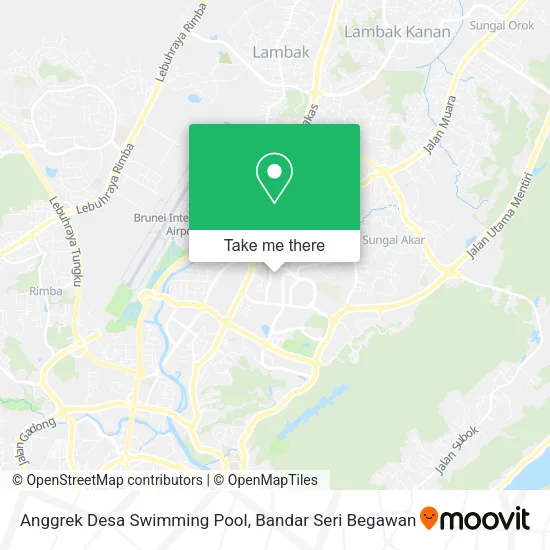 Anggrek Desa Swimming Pool map