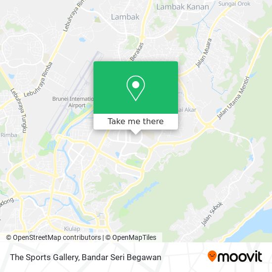 The Sports Gallery map