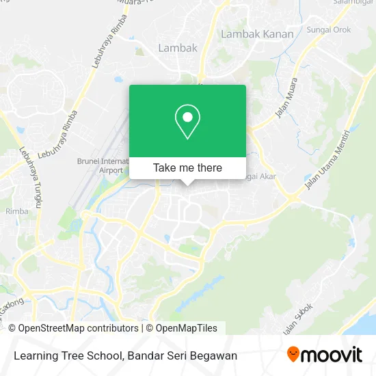 Learning Tree School map