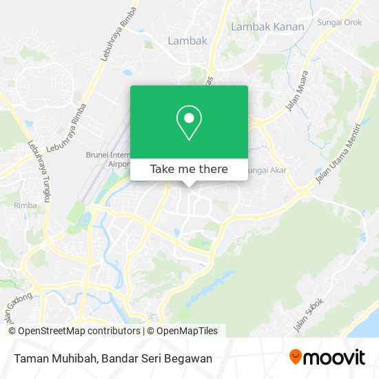 Taman Muhibah map