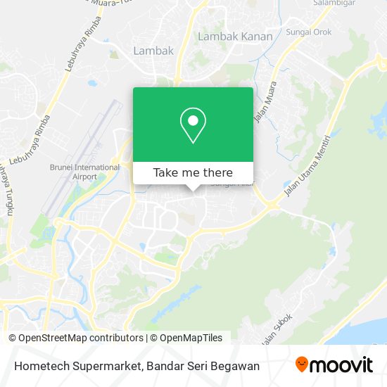 Hometech Supermarket map