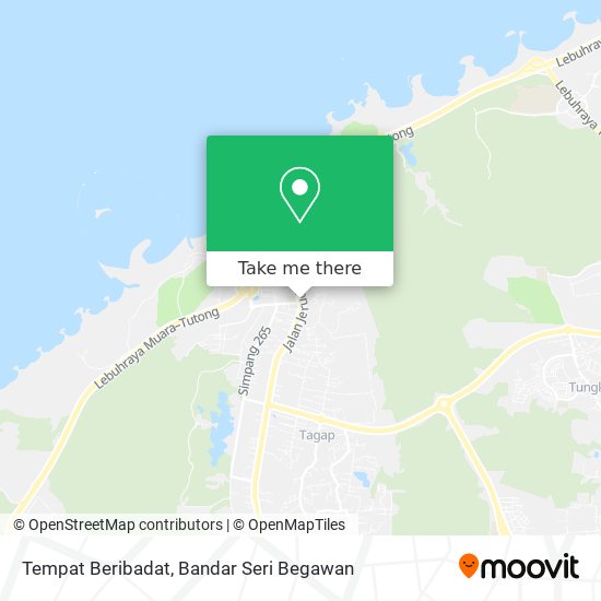 Tempat Beribadat map