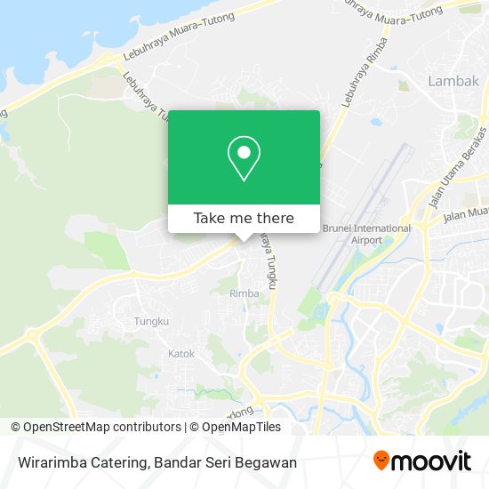 Wirarimba Catering map