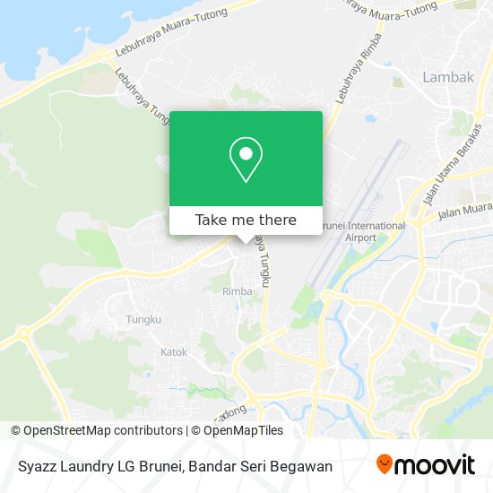 Syazz Laundry LG Brunei map