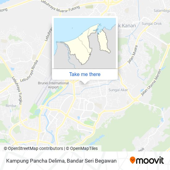 Peta Kampung Pancha Delima