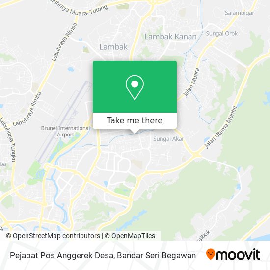 Pejabat Pos Anggerek Desa map